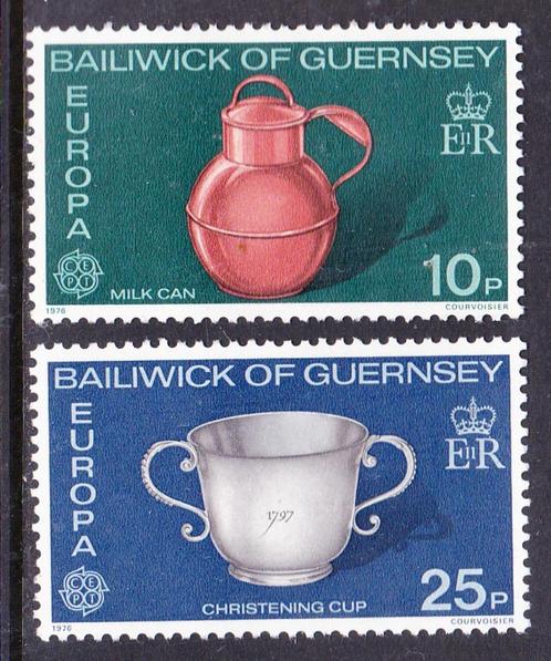 Guernsey 1976 pf mi 133 - 134 europa cept, Postzegels en Munten, Postzegels | Europa | UK, Postfris, Verzenden