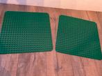 2x groene grote bouwplaten lego duplo, Kinderen en Baby's, Speelgoed | Duplo en Lego, Ophalen of Verzenden, Zo goed als nieuw
