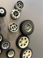 Lego P06 - Partij wielen technic/groot, Ophalen of Verzenden, Gebruikt, Losse stenen, Lego