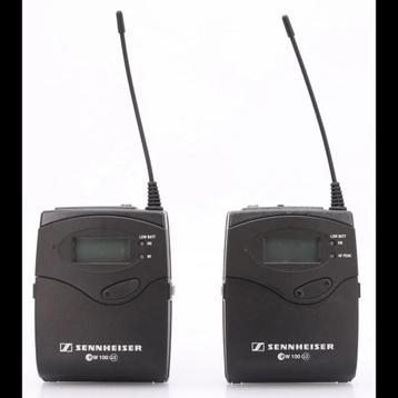 Sennheiser EW 100 G3 Draadloos SET + Koffer beschikbaar voor biedingen