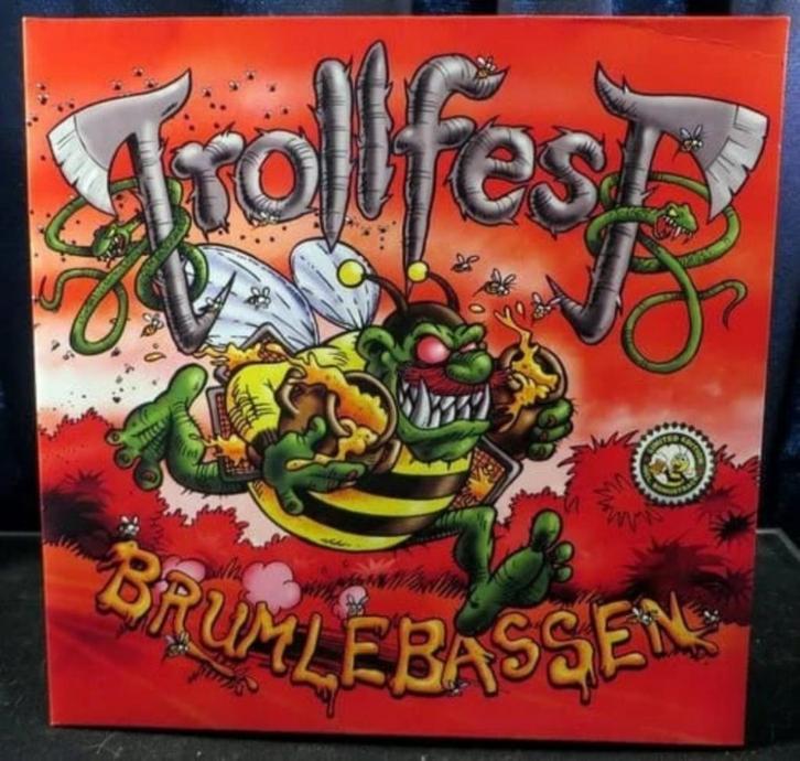 Trollfest - Brumlebassen, Cd's en Dvd's, Vinyl | Hardrock en Metal, Zo goed als nieuw, Ophalen of Verzenden