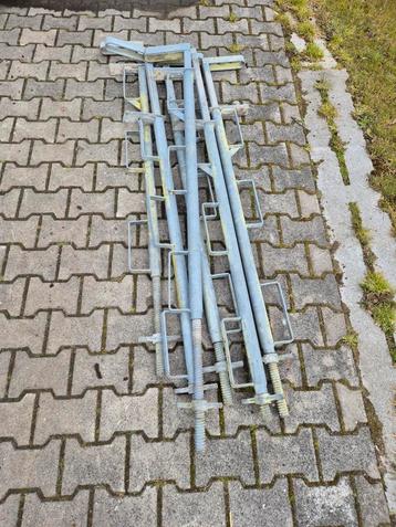 6x trapgatbeveiliging klembalusters baluster leuninghouder 