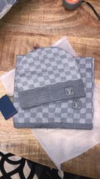 Designer muts met sjaal grijs, Kleding | Heren, Ophalen of Verzenden, Overige maten, Muts