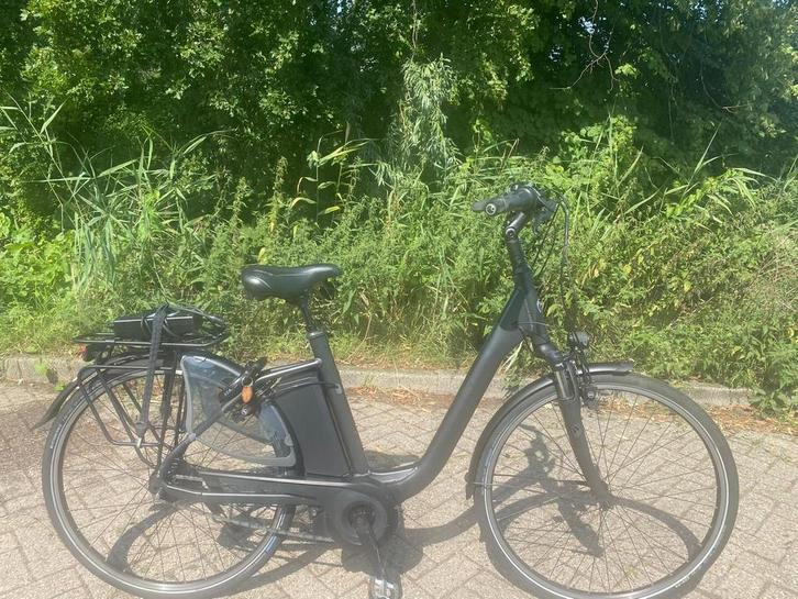 Kalkhoff elektrische damesfiets, Fietsen en Brommers, Fietsen | Dames | Damesfietsen, Zo goed als nieuw, Overige merken, (Extra) lage instap