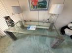 Faraone design tafel door Renato Polidori, Gebruikt, Glas, Design, 150 tot 200 cm