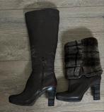 Uggs Laarzen met Hak & Burberry Bond - maat 39 Als Nieuw!, Hoge laarzen, Bruin, Ophalen of Verzenden, Zo goed als nieuw