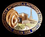 Internationale Automobil u. Motorrad Ausstellung Berlin 1938, Verzamelen, Speldjes, Pins en Buttons, Nieuw, Transport, Speldje of Pin