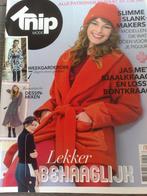 Knipmode januari nr 1 / 2019 , maat 34 t/m 54, Hobby en Vrije tijd, Kledingpatronen, Verzenden, Nieuw, Vrouw, Knipmode