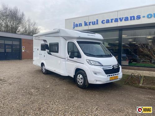Hobby Optima Ontour 65 HKM - Weinig km gereden, Caravans en Kamperen, Campers, Bedrijf, tot en met 4, Half-integraal, Hobby, Diesel