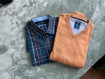 Overhemd + Trui Set Maat M beschikbaar voor biedingen