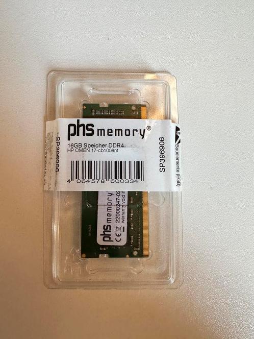 PHS Memory 16GB DDR4 SO-DIMM Laptopgeheugen, Computers en Software, RAM geheugen, Nieuw, Laptop, 16 GB, DDR4, Ophalen of Verzenden