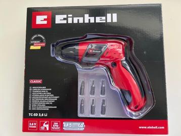 Einhell Accu-schroevendraaier, nieuw in doos beschikbaar voor biedingen