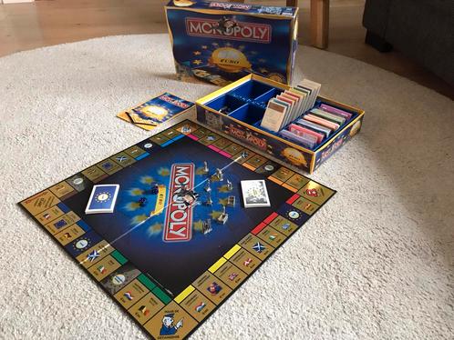 Monopoly Euro editie in keurige complete staat, Hobby en Vrije tijd, Gezelschapsspellen | Bordspellen, Gebruikt, Vijf spelers of meer
