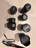 Canon EOS 2000D bundel (5 lenzen en accessoires), Audio, Tv en Foto, Fotocamera's Digitaal, Ophalen, Spiegelreflex, Canon, Zo goed als nieuw