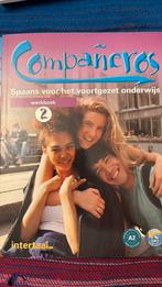 Nieuw Compañeros Spaans voor het voorgezet onderwijs A2, Ophalen of Verzenden, Zo goed als nieuw