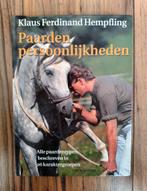 Paardenpersoonlijkheden - Hempfling Paarden persoonlijkheden, Boeken, Klaus Ferdinand Hempfling, Paarden of Pony's, Ophalen, Gelezen