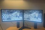 2 computer monitoren Full HD (19201080) 24 inch, Computers en Software, Monitoren, Ophalen, Full HD, Zo goed als nieuw, DVI