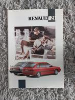 Renault 21 Brochure - Origineel!, Ophalen of Verzenden, Zo goed als nieuw, Renault, Renault
