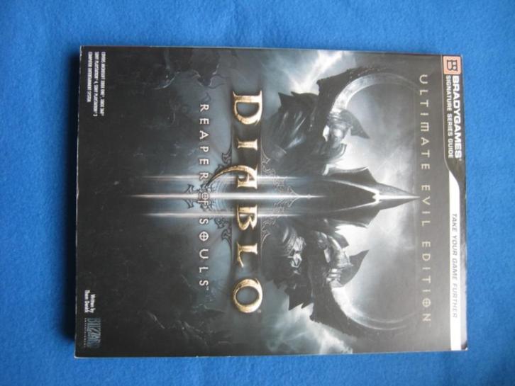 Diablo 3 strategy guide boek (PS3), Spelcomputers en Games, Games | Sony PlayStation 3, Zo goed als nieuw, Role Playing Game (Rpg)
