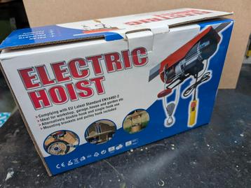Elektrische Takel - Nieuw in doos! beschikbaar voor biedingen