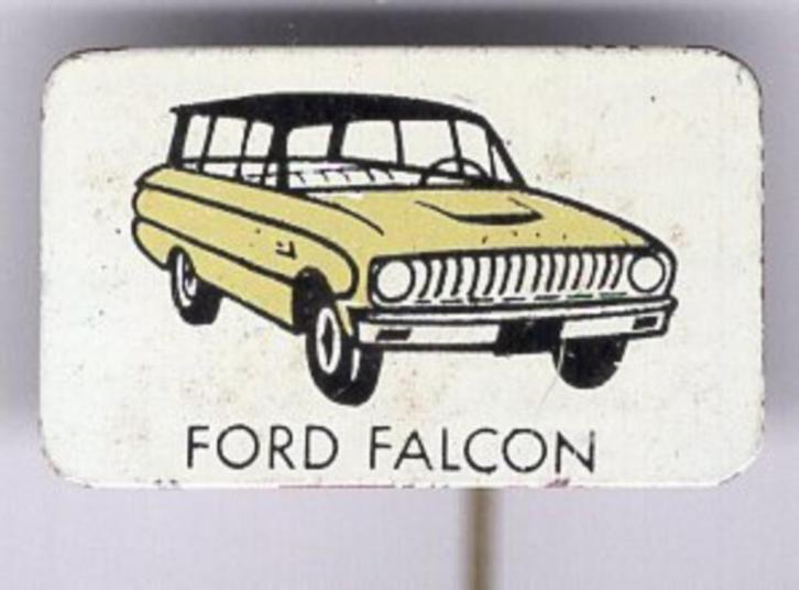 FORD Falcon blik auto speldje ( B_110 ), Verzamelen, Speldjes, Pins en Buttons, Zo goed als nieuw, Speldje of Pin, Transport, Verzenden