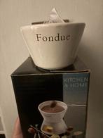 Chocolade fondue nieuw in doos, Witgoed en Apparatuur, Fonduesets, Ophalen, Nieuw, Waxinelicht, Fondueset