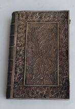 Zilveren filigrain vesta case , tondeldoosje in boekvorm., Ophalen