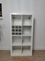 Ikea Kast Kallax met Wijnrek en Glazen Rek, Ophalen