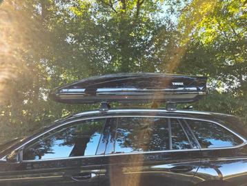 Te huur: 630 liter Dakkoffer Skikoffer Skibox Thule beschikbaar voor biedingen