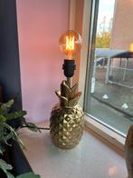 Gouden Ananas Tafellamp, Huis en Inrichting, Lampen | Tafellampen, Ophalen, Zo goed als nieuw, Overige materialen, Minder dan 50 cm