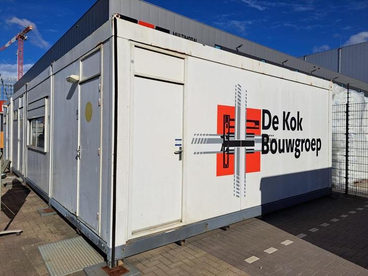 Bouwkeet tijdelijke woonunit units schaftkeet, Doe-het-zelf en Verbouw, Overige Doe-het-zelf en Verbouw, Gebruikt, Ophalen