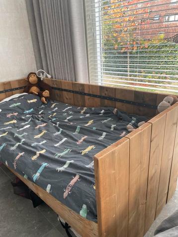 Steigerhouten Bedbank 90x200 - 1 Persoons beschikbaar voor biedingen