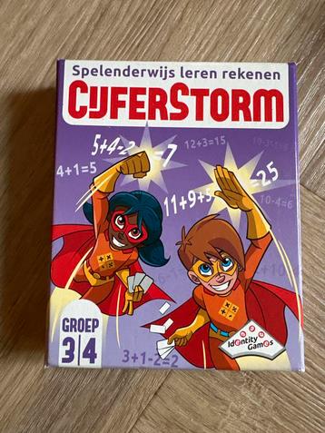 Cyferstorm rekenspel - Groep 3/4 beschikbaar voor biedingen