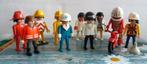 14 PLAYMOBIL POPJES O.A.MET MOTOR, POLITIE, Verzenden, Zo goed als nieuw, Los playmobil