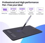 Huion Inspiroy H640P Digitale Tekening Tablet, Computers en Software, Tekentablets, Ophalen of Verzenden, Nieuw, Draadloos, HUION