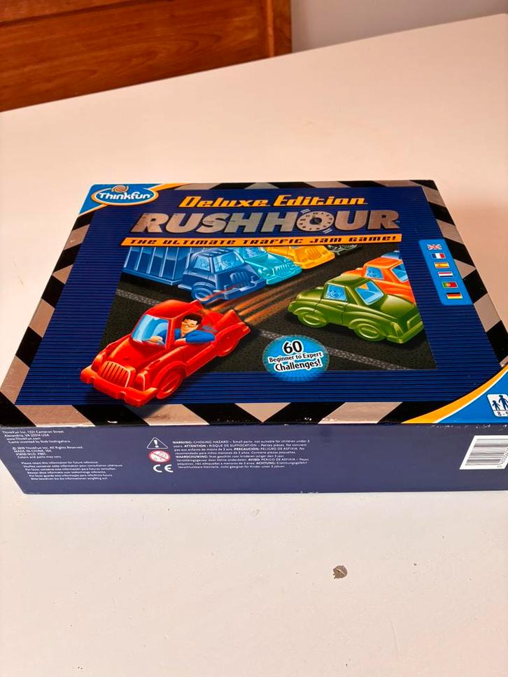 “Rush Hour – ThinkFun Deluxe, compleet & gebruikt”, Kinderen en Baby's, Speelgoed | Educatief en Creatief, Zo goed als nieuw, Ophalen of Verzenden