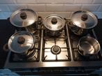 BK pannen set, Gebruikt, Pannenset, Ophalen of Verzenden, Rvs