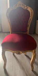 4x Barok stoelen rood, Ophalen