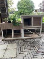 Konijnenhok en buitenren, Dieren en Toebehoren, Knaagdieren en Konijnen | Hokken en Kooien, Ophalen, 110 cm of meer, Nieuw, 90 cm of meer
