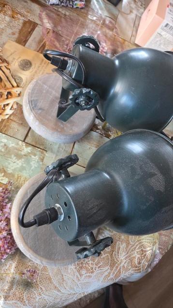Set van 2 Vintage Bedspotjes beschikbaar voor biedingen