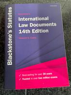 International law documents 14th edition / blackstone, Boeken, Economie, Management en Marketing, Ophalen of Verzenden, Zo goed als nieuw