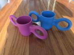 Twee Gispen Dumbo (Domoor) bekers, Ophalen, Zo goed als nieuw, Kunststof