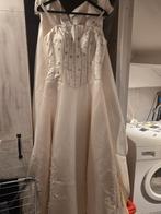 Trouwjurk maat 38, Kleding | Dames, Ophalen, Zo goed als nieuw, Overige kleuren, Trouwjurk