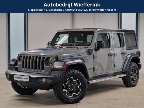 Jeep Wrangler Unlimited 4xe 380 Rubicon 4xe 380 Rubicon 380p, Auto's, Jeep, Bedrijf, Te koop, Wrangler, 4x4, ABS, Achteruitrijcamera