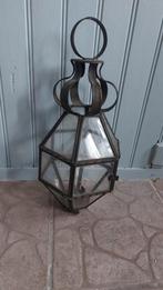 Antieke hanglamp lantaarn uit Frankrijk, Antiek en Kunst, Ophalen of Verzenden