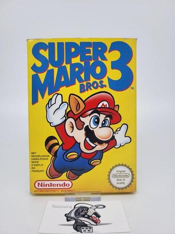 Super Mario Bros. 3 - Nintendo NES - FAH CIB beschikbaar voor biedingen