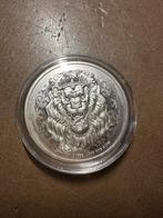 Niue Roring Lion 2020 2 dollar, Ophalen of Verzenden, Zilver