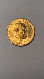 Gouden tientje 1875 bieden vanaf €640,-, Postzegels en Munten, Munten | Nederland, Verzenden, Koning Willem III, 10 gulden, Goud