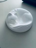 Vintage Kat Asbak/Snuisterijen Schaal - Wit Keramiek, Antiek en Kunst, Ophalen of Verzenden