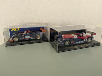 Fly slot cars 1:32,  Panoz LMP-1 en een Joest Porsche  beschikbaar voor biedingen